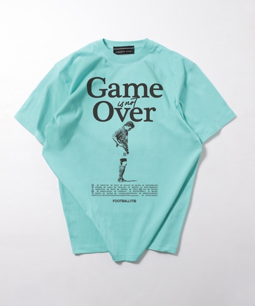 LIBERTY CITY（リバティシティ）の「【LIBERTY CITY/リバティーシティ】 [GAME OVER] Tシャツ（Tシャツ/カットソー・メンズ・ホワイト/ピンク/ターコイズブルー・2/3/4）」の12枚目の写真