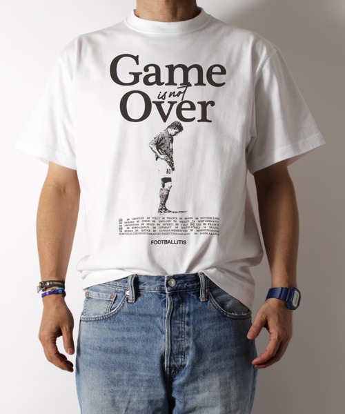 LIBERTY CITY（リバティシティ）の「【LIBERTY CITY/リバティーシティ】 [GAME OVER] Tシャツ（Tシャツ/カットソー・メンズ・ホワイト/ピンク/ターコイズブルー・2/3/4）」の22枚目の写真