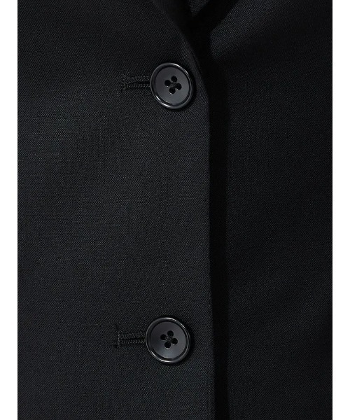 Perfect Suit FActory（パーフェクトスーツファクトリー）の「インポート【REDA】リクルートスーツ　テーラードジャケット　無地　ブラック（スーツジャケット・レディース・ブラック・13号/11号/7号/9号）」の9枚目の写真