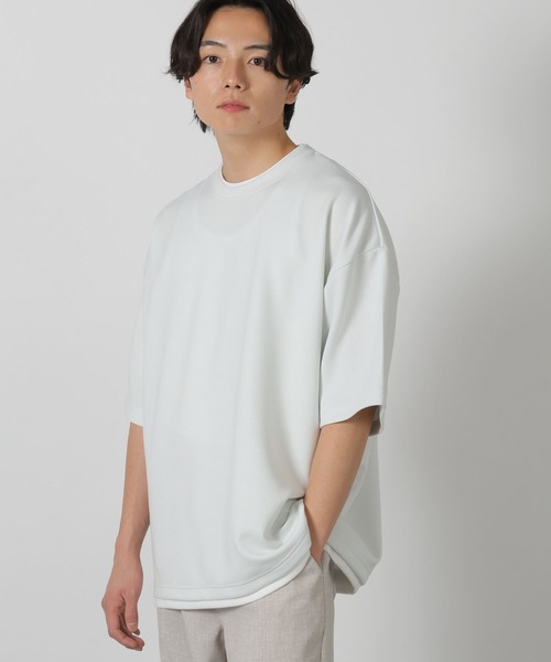 LAKOLE（ラコレ）の「ダンボールレイヤー半袖T / 323570（Tシャツ/カットソー・メンズ・ブラック/ブルー/サンドグレー/ライトグレー・MEDIUM/LARGE/X-LARGE）」の13枚目の写真