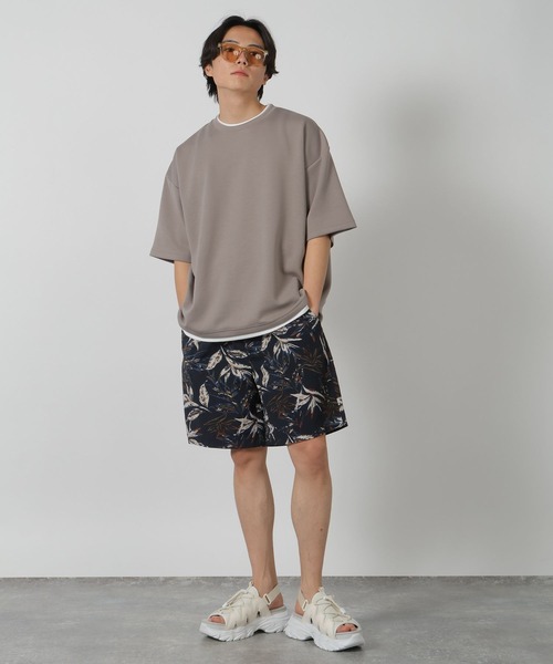 LAKOLE（ラコレ）の「ダンボールレイヤー半袖T / 323570（Tシャツ/カットソー・メンズ・ブラック/ブルー/サンドグレー/ライトグレー・MEDIUM/LARGE/X-LARGE）」の14枚目の写真