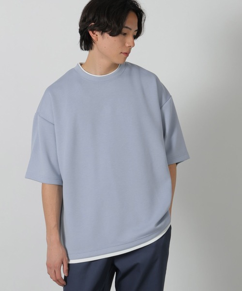 【新品未着用】 メゾンドドルチェ ダンボール Tシャツ 半袖カットソー セール】ダンボールレイヤー半袖T / 323570（Tシャツ/カットソー