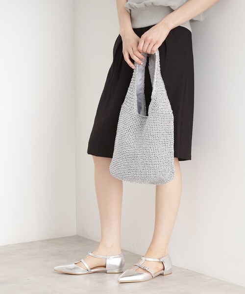THE SHOP TK （ザ ショップ ティーケー ）の「◆アビガイルトートバッグ（トートバッグ・レディース・ブラック/シルバー・00）」の12枚目の写真
