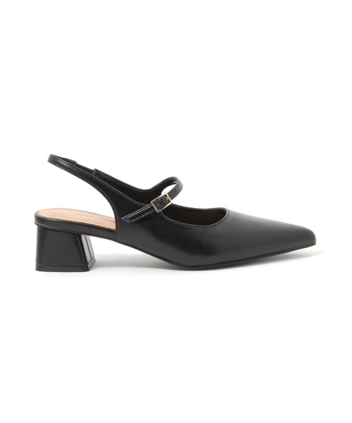 GLOBAL WORK（グローバルワーク）の「らくっションスリングバックサンダル/310104（サンダル・レディース・ブラック/アイボリー/シルバー/ブラック系その他・MEDIUM/LARGE）」の13枚目の写真