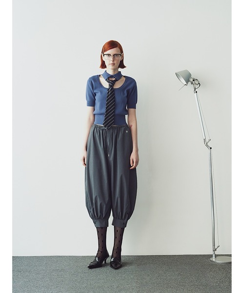 SORIN（ソリン ）の「Interlock Shirt Collar Half Sleeves Top