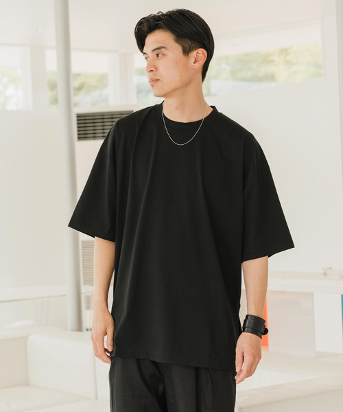 ATON★エイトン★カットソー★Tシャツ★カーディガン★パンツ★サイズ02 ATON / エイトン】別注 SUVIN60/2 SEMI ROUND-HEM Tシャツ（T