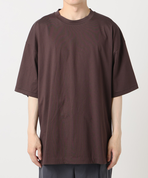 ATON(エイトン)の「ATON(エイトン) 別注 SUVIN60/2 SEMI ROUND-HEM Tシャツ(Tシャツ/カットソー・メンズ・チャコールグレー/ブラック/ホワイト/グリーン/ボルドー・2/4/6)」の15枚目の写真