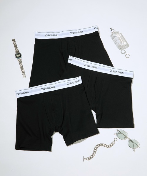 セール】【Calvin Klein】ボクサーパンツ 3枚セット NB4003（ボクサー