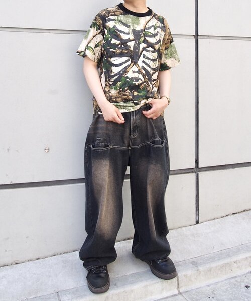 WHO'S WHO gallery(フーズフーギャラリー)の「【2サイズ/UNISEX】COOPER FACTボーンTEE(Tシャツ/カットソー・レディース・ホワイト/ブラック/ブラウン・LARGE/MEDIUM)」の7枚目の写真