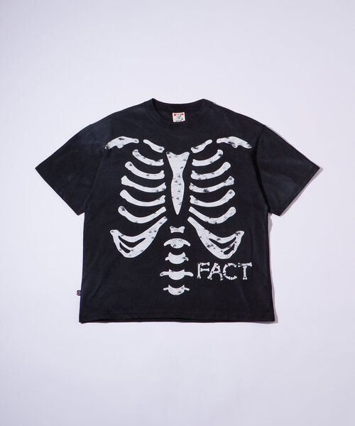 FACT Tシャツ fact オンラインストア受注生産品Tシャツ xxlサイズ 黒 T