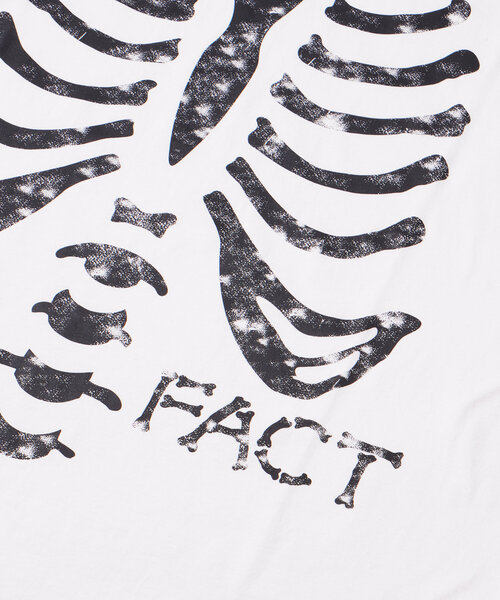 WHO'S WHO gallery(フーズフーギャラリー)の「【2サイズ/UNISEX】COOPER FACTボーンTEE(Tシャツ/カットソー・レディース・ホワイト/ブラック/ブラウン・LARGE/MEDIUM)」の20枚目の写真