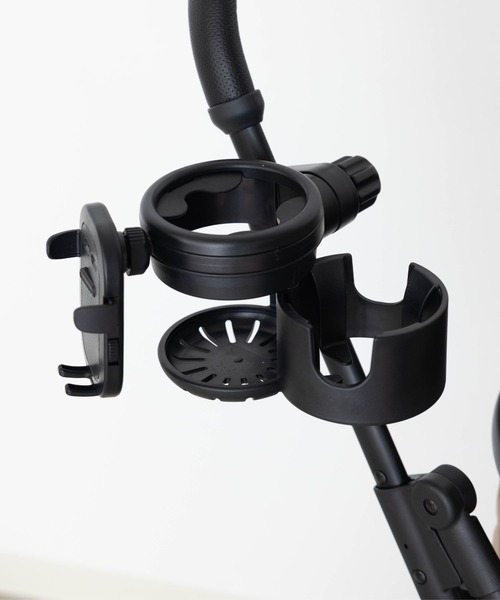 SweetMommy（スウィートマミー）の「ドリンクホルダー【ツーボトルタイプ】 [ベビーカー ペットカート]（ベビーカー/ベビーカー用品・レディース・ブラック・FREE）」の3枚目の写真