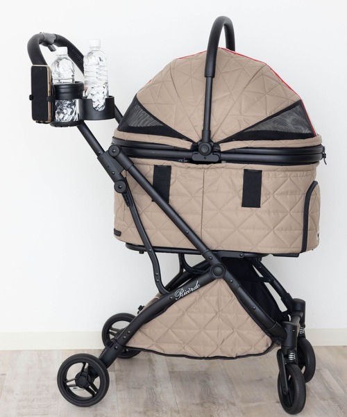 SweetMommy（スウィートマミー）の「ドリンクホルダー【ツーボトルタイプ】 [ベビーカー ペットカート]（ベビーカー/ベビーカー用品・レディース・ブラック・FREE）」の7枚目の写真