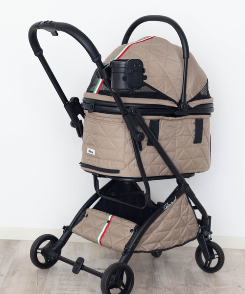 SweetMommy（スウィートマミー）の「ドリンクホルダー【ツーボトルタイプ】 [ベビーカー ペットカート]（ベビーカー/ベビーカー用品・レディース・ブラック・FREE）」の8枚目の写真