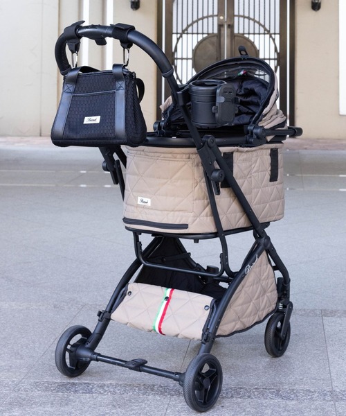 SweetMommy（スウィートマミー）の「ドリンクホルダー【ツーボトルタイプ】 [ベビーカー ペットカート]（ベビーカー/ベビーカー用品・レディース・ブラック・FREE）」の10枚目の写真