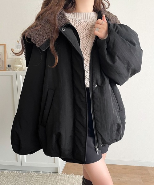 セール】《JaVaジャバコラボ》セーラー風カラーがあざとい。中綿