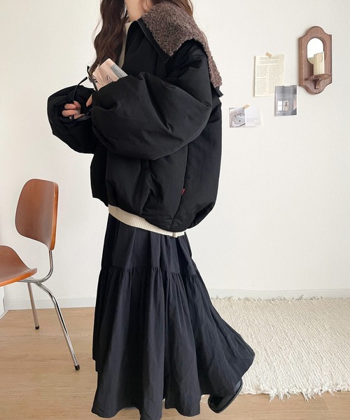 セール】《JaVaジャバコラボ》セーラー風カラーがあざとい。中綿