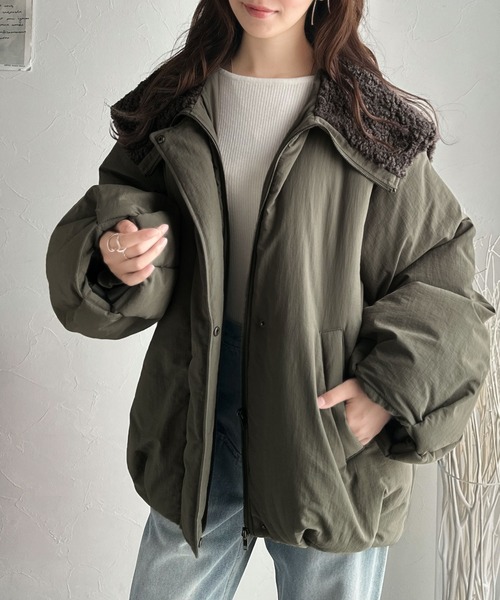 セール】《JaVaジャバコラボ》セーラー風カラーがあざとい。中綿