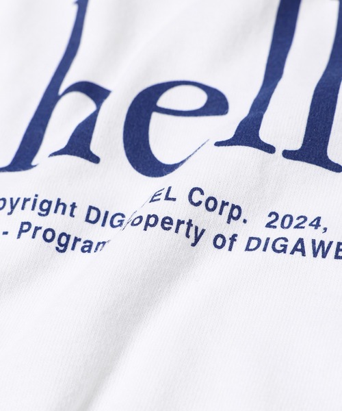DIGAWEL（ディガウェル）の「T-shirt ②copy machine (ready-made)（Tシャツ/カットソー・メンズ・ホワイト・2(L)/3(XL)/1(M)）」の4枚目の写真