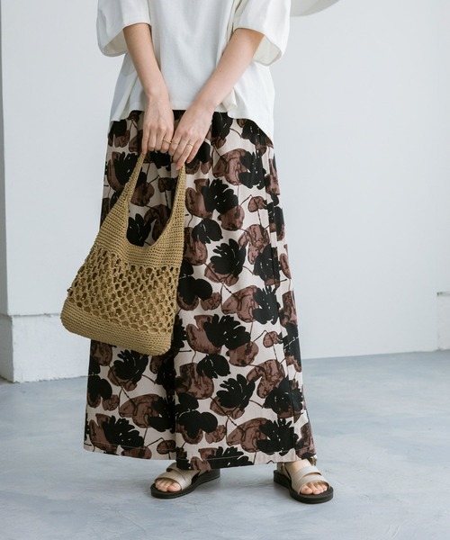 studio CLIP（スタディオクリップ）の「マクラメビーズトートバッグ（トートバッグ・レディース・ブルー/ブラック/ベージュ・FREE）」の20枚目の写真