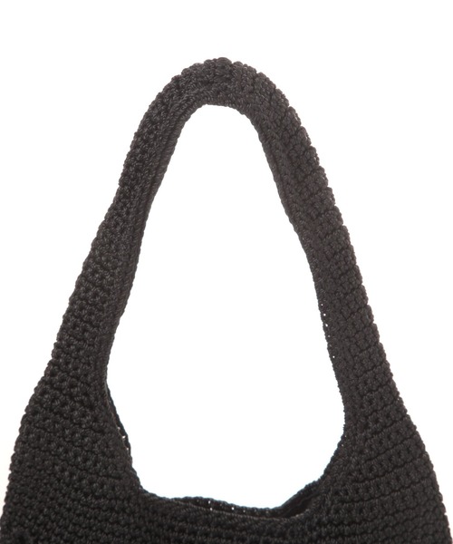 studio CLIP（スタディオクリップ）の「マクラメビーズトートバッグ（トートバッグ・レディース・ブルー/ブラック/ベージュ・FREE）」の8枚目の写真
