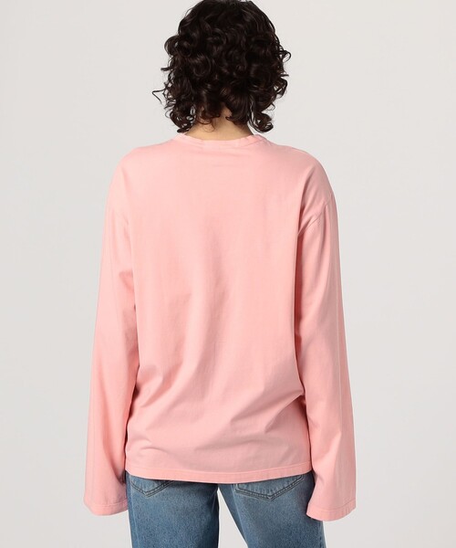 CAN PEP REY(キャンペプレイ)の「CAN PEP REY UNISEX T-SHIRT L/S コットン ロングスリーブTシャツ(Tシャツ/カットソー・レディース・ピンク・S)」の5枚目の写真