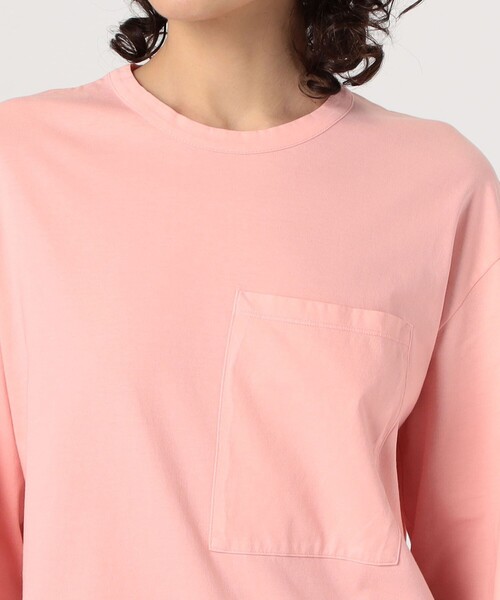 CAN PEP REY(キャンペプレイ)の「CAN PEP REY UNISEX T-SHIRT L/S コットン ロングスリーブTシャツ(Tシャツ/カットソー・レディース・ピンク・S)」の6枚目の写真