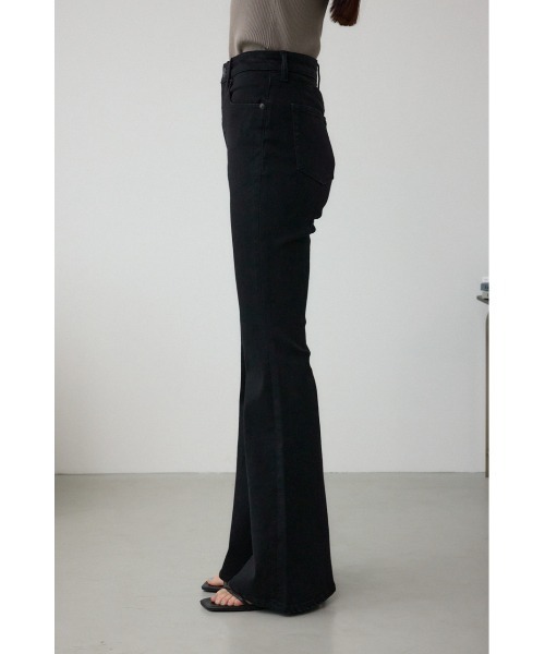 AZUL by moussy（アズールバイマウジー）の「AZUL DENIM フレアデニム（デニムパンツ・レディース・ライトブルー/ライトブラック/ブルー/ブラック/ワンウォッシュ・X-SMALL/SMALL/MEDIUM/LARGE）」の9枚目の写真