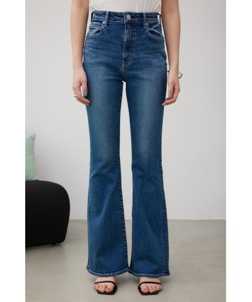 MOUSSY フレアデニムパンツ　ブルー　22inch MOUSSY | 【新色登場】MVS D/BLU FLARE (フレア ) |SHEL'TTER