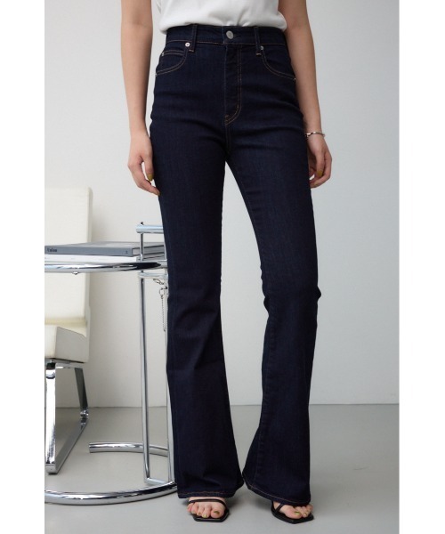 AZUL by moussy（アズールバイマウジー）の「AZUL DENIM フレアデニム（デニムパンツ・レディース・ライトブルー/ライトブラック/ブルー/ブラック/ワンウォッシュ・X-SMALL/SMALL/MEDIUM/LARGE）」の17枚目の写真