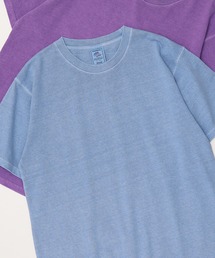 【JEMORGAN / ジェーイーモーガン】ピグメントクルーネック半袖Ｔシャツ/オーバーダイ加工/ユニセックス