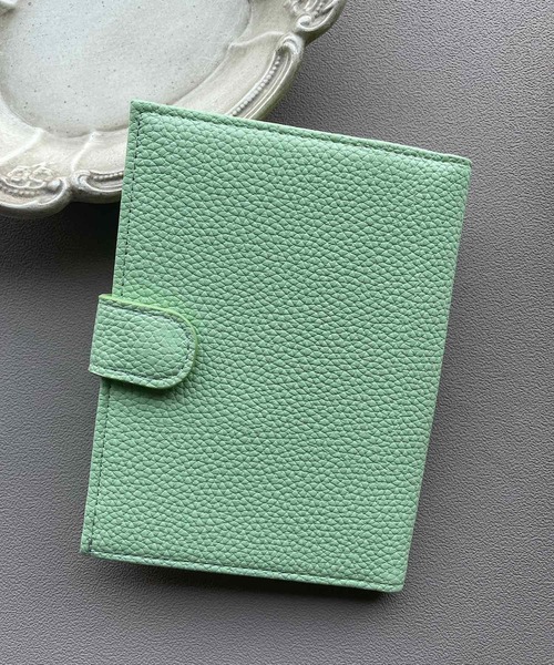TONE SELECT GOODS（トーンセレクトグッズ）の「LESRIRE/合成皮革パスポートケース L9180（パスポートケース・レディース・ブラック/ブルー/ホワイト/ブラウン/グリーン/ピンク・FREE）」の5枚目の写真