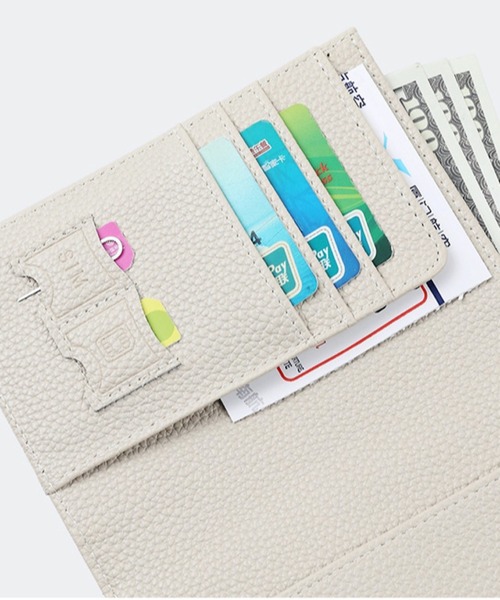 TONE SELECT GOODS（トーンセレクトグッズ）の「LESRIRE/合成皮革パスポートケース L9180（パスポートケース・レディース・ブラック/ブルー/ホワイト/ブラウン/グリーン/ピンク・FREE）」の8枚目の写真