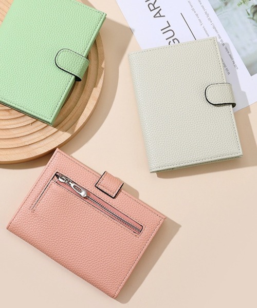 TONE SELECT GOODS（トーンセレクトグッズ）の「LESRIRE/合成皮革パスポートケース L9180（パスポートケース・レディース・ブラック/ブルー/ホワイト/ブラウン/グリーン/ピンク・FREE）」の10枚目の写真