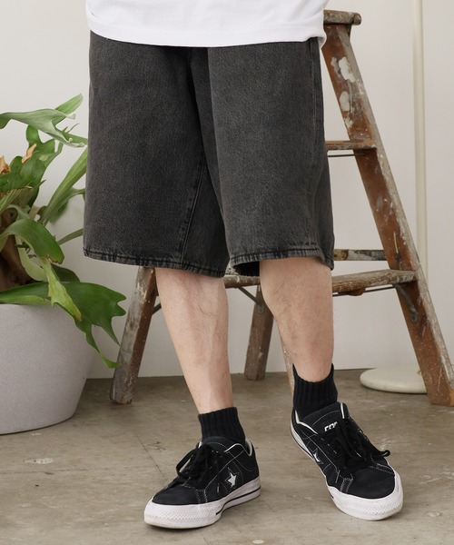 Levi's(リーバイス)の「LEVI'S/リーバイス 478 BAGGY SHORTS デニムパンツ メンズ 秋物 秋服 2026年秋冬(デニムパンツ・メンズ・ブラック/ブルー・30/32/34)」の2枚目の写真