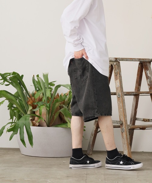 Levi's(リーバイス)の「LEVI'S/リーバイス 478 BAGGY SHORTS デニムパンツ メンズ 秋物 秋服 2026年秋冬(デニムパンツ・メンズ・ブラック/ブルー・30/32/34)」の15枚目の写真