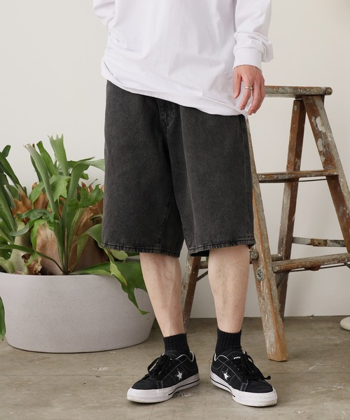 Levi's(リーバイス)の「LEVI'S/リーバイス 478 BAGGY SHORTS デニムパンツ メンズ 秋物 秋服 2026年秋冬(デニムパンツ・メンズ・ブラック/ブルー・30/32/34)」の13枚目の写真