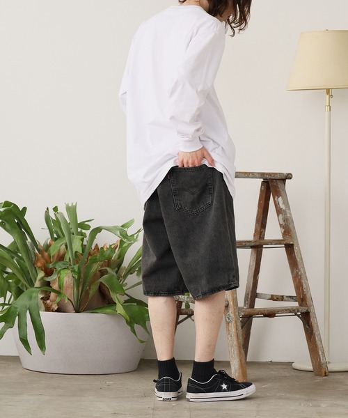 Levi's(リーバイス)の「LEVI'S/リーバイス 478 BAGGY SHORTS デニムパンツ メンズ 秋物 秋服 2026年秋冬(デニムパンツ・メンズ・ブラック/ブルー・30/32/34)」の17枚目の写真