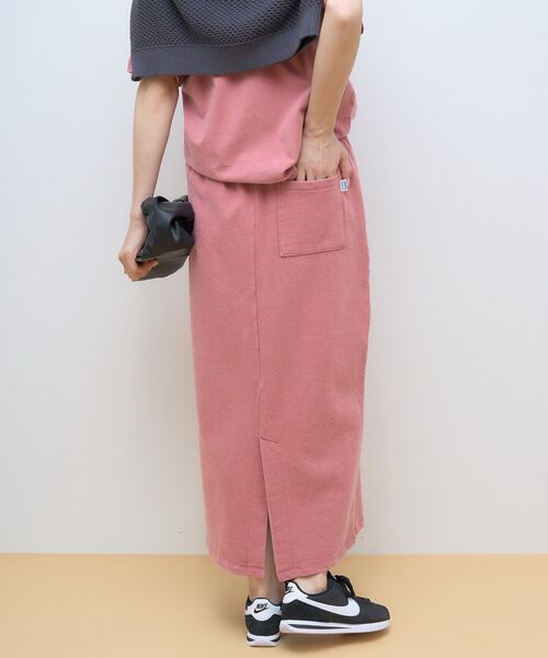 DISCUS（ディスカス）の「Discus 加工裏毛ナロースカート（スカート・レディース・アイボリー/その他6/チャコールグレー/ブルー/ピンク・L/M）」の22枚目の写真