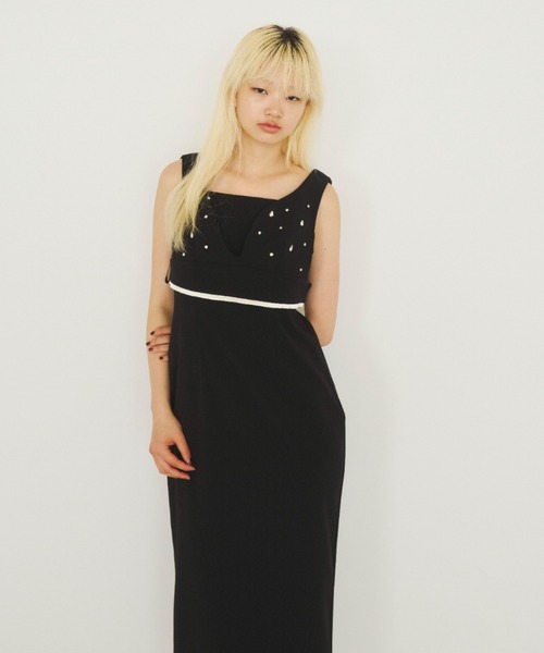andresd シズクジビュードレス　オケージョンドレス シズクビジュービスチェドレス / shizuku bijou bustier dress