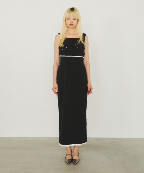 andresd シズクジビュードレス　オケージョンドレス シズクビジュービスチェドレス / shizuku bijou bustier dress
