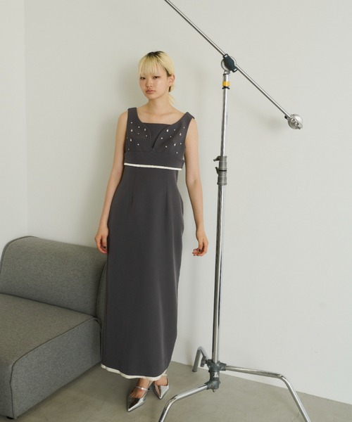 andresd シズクジビュードレス　オケージョンドレス シズクビジュービスチェドレス / shizuku bijou bustier dress