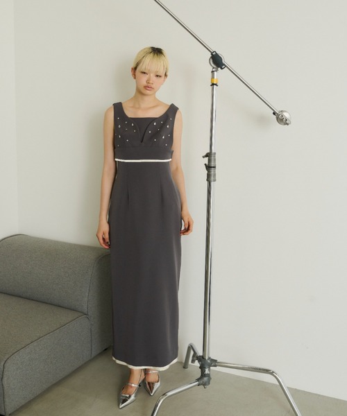 セール】シズクビジュービスチェドレス / shizuku bijou bustier dress