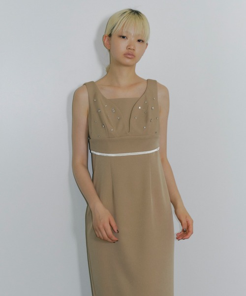 andresd シズクジビュードレス　オケージョンドレス シズクビジュービスチェドレス / shizuku bijou bustier dress