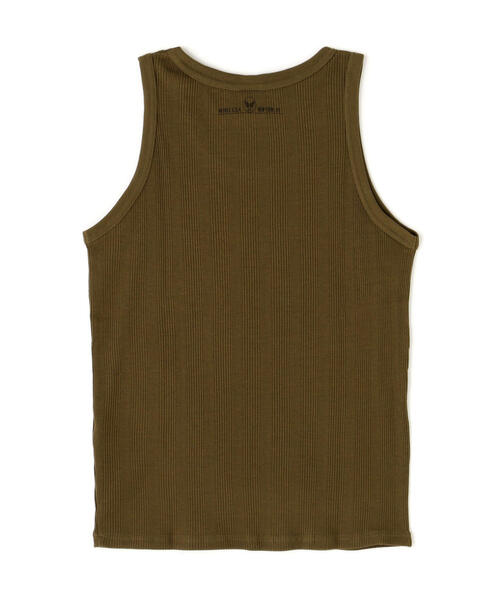 AVIREX（アヴィレックス）の「RANDOM RIB TANK TOP / ランダムリブ タンクトップ / AVIREX / アヴィレックス（タンクトップ・メンズ・ホワイト/ブラック/オリーブ系・M/L/XL）」の16枚目の写真