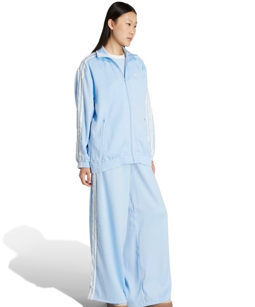 adidas サテン ファイアーバード ラッフル トラックトップ送関込 adidas SATIN TT / アディダス サテン ファイヤーバード