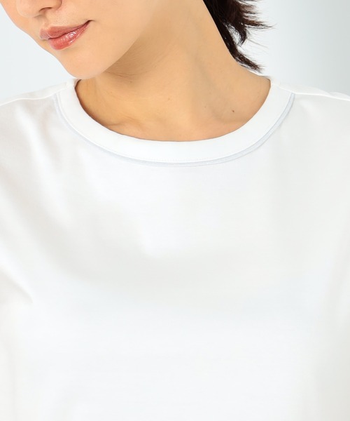 GALLORIA(ギャローリア)の「【キレメクシリーズ】衿ラメプルオーバー(Tシャツ/カットソー・レディース・ブラック/ロイヤルブルー/オフホワイト・LL/S/M/L)」の10枚目の写真