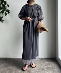 最終価格‼️未使用タグ付きDouDouコンビワンピース DouDou｜ドゥドゥのワンピース通販 - ZOZOTOWN