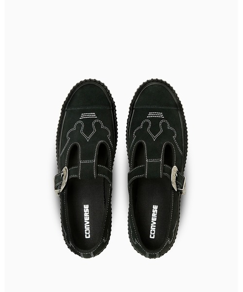 CONVERSE ALL STAR(コンバースオールスター)の「ALL STAR LIFTD RIBTAPE T-STRAP WT OX / オールスター リフテッド リブテープ Tストラップ WT OX(スニーカー・メンズ・ブラック・9.5/9/8.5/8/7.5/7/6.5/5.5/5/4.5/3/3.5/4/10.5/11.5)」の7枚目の写真