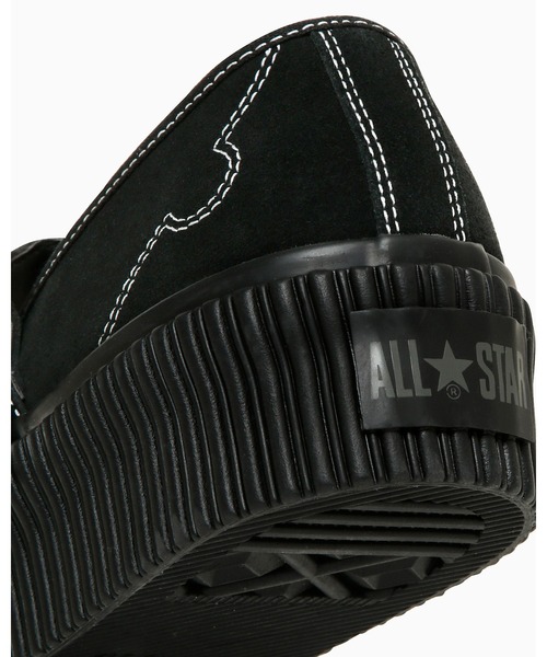 CONVERSE ALL STAR(コンバースオールスター)の「ALL STAR LIFTD RIBTAPE T-STRAP WT OX / オールスター リフテッド リブテープ Tストラップ WT OX(スニーカー・メンズ・ブラック・9.5/9/8.5/8/7.5/7/6.5/5.5/5/4.5/3/3.5/4/10.5/11.5)」の3枚目の写真